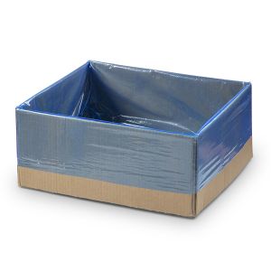 Carton Liner Blue Gusset - Ctn 500