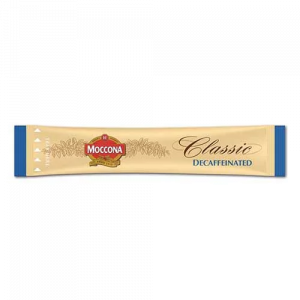 Moccona Classic Decaf Instant Coffee  Single Serve Sticks - Ctn 500